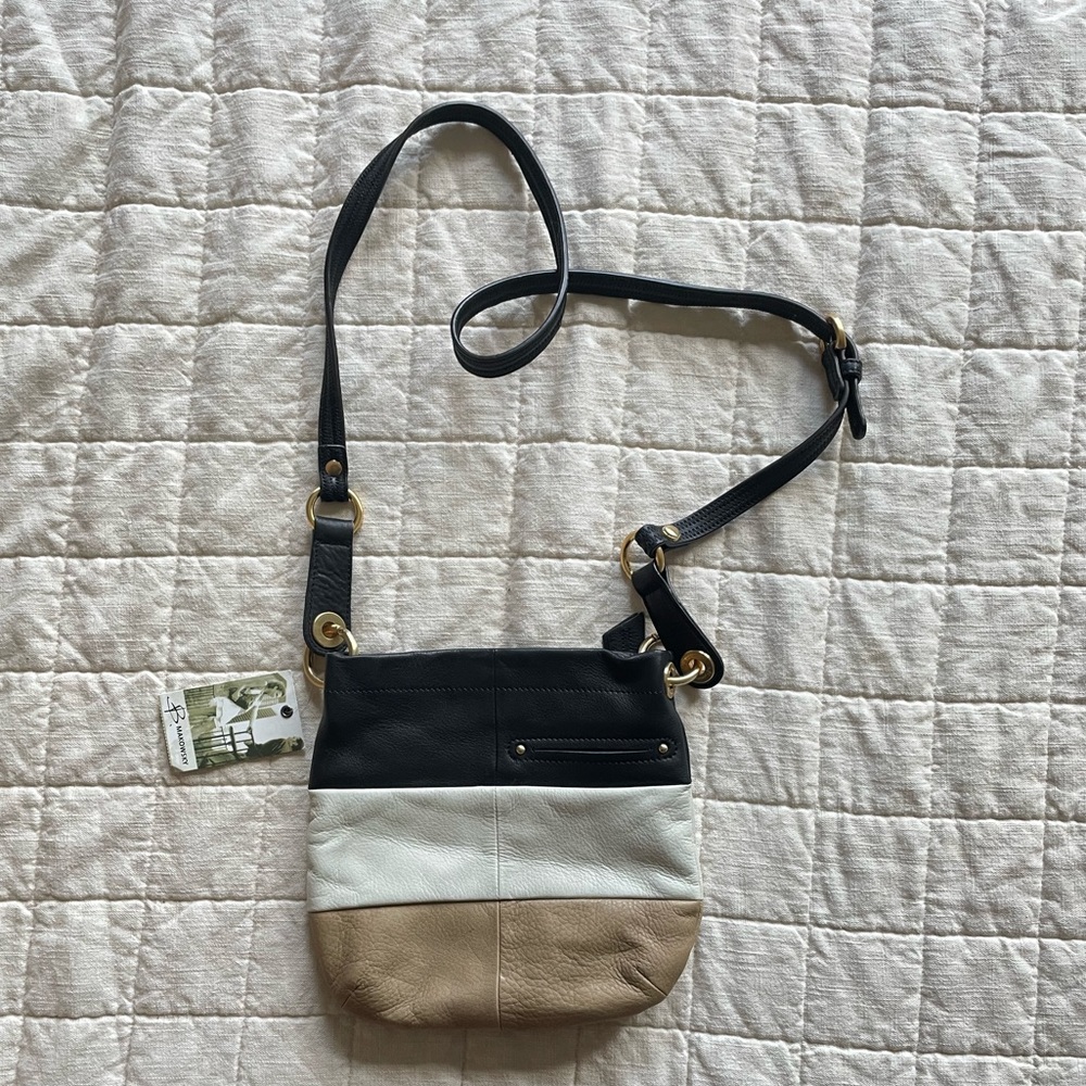 B. Makowsky NWT Leather Crossbody